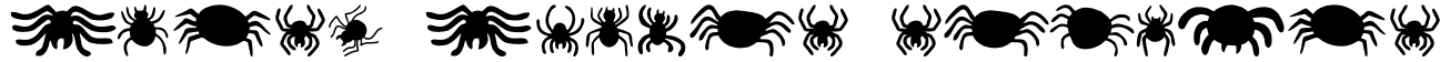 Scary Spider Regular font - Scary Spider.otf