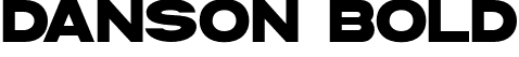 DANSON BOLD font - DANSON-BOLD.otf