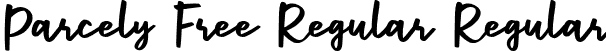 Parcely Free Regular Regular font - Parcely-Regular.otf