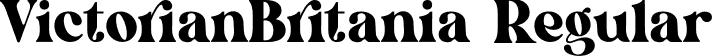 VictorianBritania Regular font - victorianbritania.otf