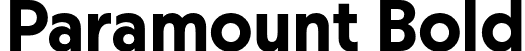 Paramount Bold font - Paramount-Bold-TRIAL.otf