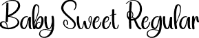 Baby Sweet Regular font - Baby-Sweet.otf