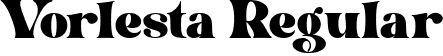 Vorlesta Regular font - vorlesta.ttf