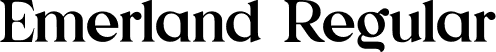 Emerland Regular font - emerland.otf