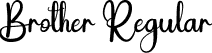 Brother Regular font - Brother.otf