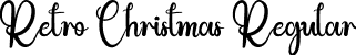 Retro Christmas Regular font - Retro-Christmas.otf