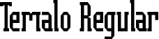 Temalo Regular font - Temalo.ttf