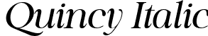 Quincy Italic font - quincyitalic-ea3rz.ttf