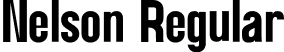 Nelson Regular font - nelson.otf