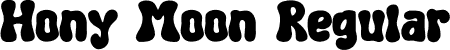 Hony Moon Regular font - HonyMoon.otf