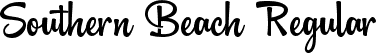 Southern Beach Regular font - southern-beach.otf