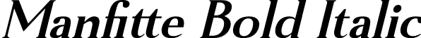 Manfitte Bold Italic font - Manfitte-Bold-Italic.otf