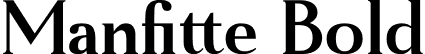 Manfitte Bold font - Manfitte-Bold.otf