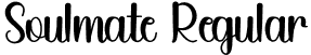 Soulmate Regular font - Soulmate.otf