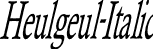 Heulgeul-Italic font - Heulgeul-Italic-Italic.otf