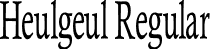 Heulgeul Regular font - Heulgeul-Regular.otf