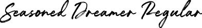 Seasoned Dreamer Regular font - seasoneddreamerdemo-4bdlx.ttf