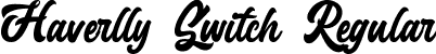 Haverlly Switch Regular font - haverlly-switch.otf