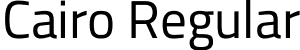 Cairo Regular font - Cairo-VariableFont_slntwght.ttf