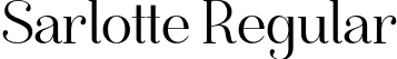 Sarlotte Regular font - Sarlotte.otf