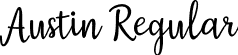 Austin Regular font - Austin-TTF.ttf