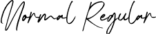 Normal Regular font - belloansignature-pk6qr.ttf