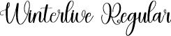 Winterlive Regular font - Winterlive.otf