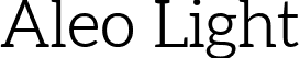 Aleo Light font - Aleo-Light.ttf