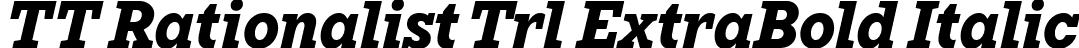 TT Rationalist Trl ExtraBold Italic font - TT-Rationalist-Trial-ExtraBold-Italic.ttf