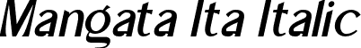 Mangata Ita Italic font - mangataitalic-axv59.otf