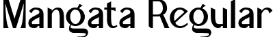 Mangata Regular font - mangataregular-eadol.otf