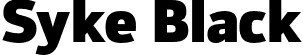 Syke Black font - Syke-Black.otf