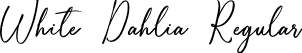 White Dahlia Regular font - whitedahlia-vmd4z.otf