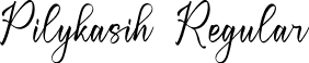 Pilykasih Regular font - Pilykasih.otf