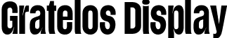 Gratelos Display font - gratelosdisplay.ttf