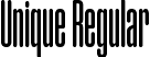 Unique Regular font - Unique-VF.ttf