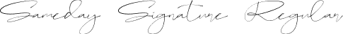 Sameday Signature Regular font - samedaysignature-k7jld.otf