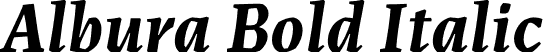 Albura Bold Italic font - Albura-BoldItalic-uploaded-63b62b35e4772.otf