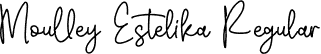 Moulley Estelika Regular font - Moulley-Estelika.otf