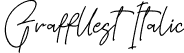 Graffllest Italic font - Graffllest-Italic.otf