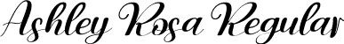 Ashley Rosa Regular font - Ashley-Rosa.ttf