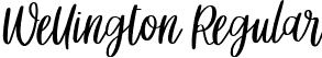 Wellington Regular font - Wellington.ttf