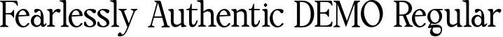 Fearlessly Authentic DEMO Regular font - FearlesslyAuthenticDemo-qZ9v2.otf