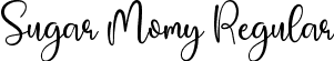 Sugar Momy Regular font - Sugar Momy (demo).ttf