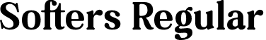 Softers Regular font - Softers.otf