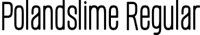 Polandslime Regular font - polandslime.otf