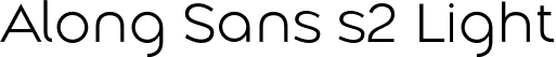 Along Sans s2 Light font - AlongSanss2-Light.otf