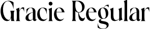 Gracie Regular font - Gracie.otf