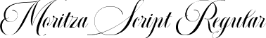 Moritza Script Regular font - Moritza Script.ttf