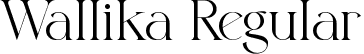 Wallika Regular font - Wallika-Regular.ttf